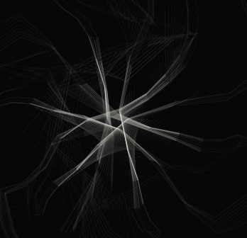 Preview of Organic Parametric Art with flowing natural patterns