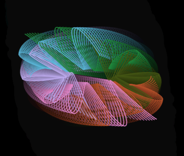 Preview of Advanced Parametric Mathematical Art simulation