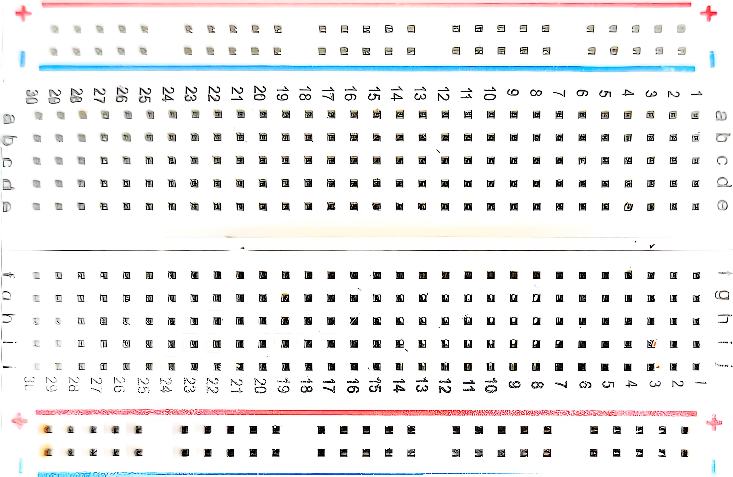 Simple breadboard layout